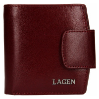 Dámská kožená peněženka Lagen Ljuba - vínová