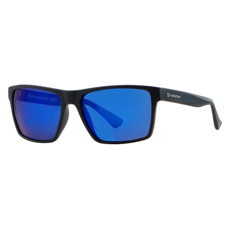 Horsefeathers Sluneční brýle Merlin - matt černá/mirror modrá