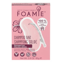 FOAMIE Šampon pro poškozené vlasy Hibiskiss Shampoo Bar 80 g