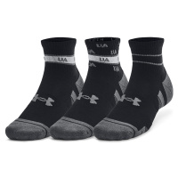 Under Armour Perf Tech Nvlty 3-Pack Qtr Black 001