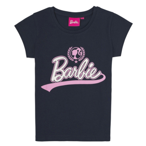 Barbie DĂ­vÄŤĂ­ triko (tmavÄ› modrĂˇ)