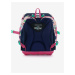 Modro-růžový holčičí vzorovaný batoh Oxybag Premium Light