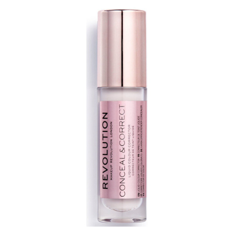 Makeup Revolution Concealer Conceal Correct - Lavender Fialová