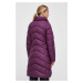 Péřová bunda Marmot Montreaux dámská, fialová barva, zimní