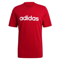 adidas LIN SJ T Pánské tričko, červená, velikost