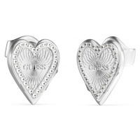 Guess Krásné ocelové náušnice Love Me Tender JUBE03237JWRHT/U