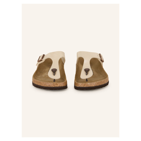 Birkenstock Žabky Gizeh krémová
