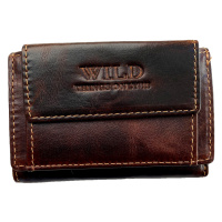 Pánská kožená kapesní peněženka Wild větší Barva: Hnědá