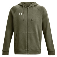 Under Armour RIVAL Pánská mikina, khaki, velikost