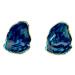 Náušnice Bélen- Modrá - Náušnice s krystaly
