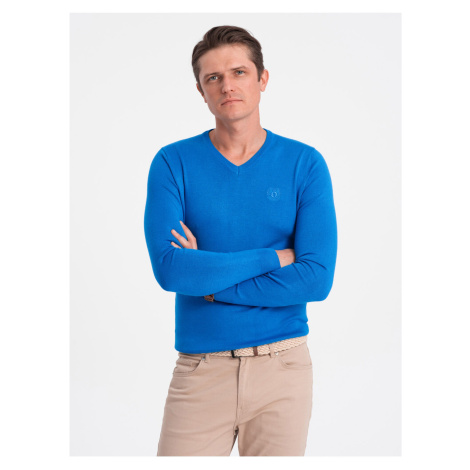 Modrý pánský svetr Ombre Clothing