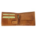Sendi Design Pánská kožená peněženka 2104W RFID Eagle koňak
