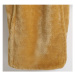 Kožešinový kabátek typu beránek kožich dvouřadý - BÍLÝ
