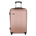 Skořepinový cestovní kufr starorůžový - RGL Blant S růžová