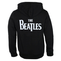 mikina s kapucí pánské Beatles - Drop T Logo - ROCK OFF - BEATHOOD11MB