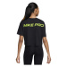 Dámské tréninkové triko s krátkým rukávem NIKE W NK DF PRO SS CRP TEE-010 BLACK