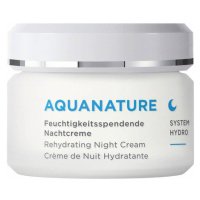 ANNEMARIE BORLIND Hydratační noční krém AQUANATURE System Hydro (Rehydrating Night Cream) 50 ml