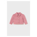 Kojenecká bunda Mayoral růžová barva