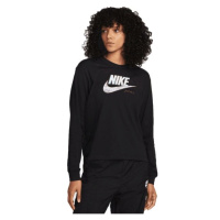 Nike SPORTSWEAR Dámské tričko s dlouhým rukávem, černá, velikost