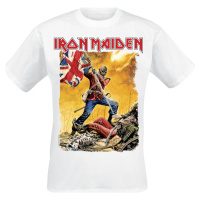 Iron Maiden The Trooper Z2 Tričko bílá