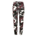 Ladies High Waist Camo Cargo Pants - wine camo