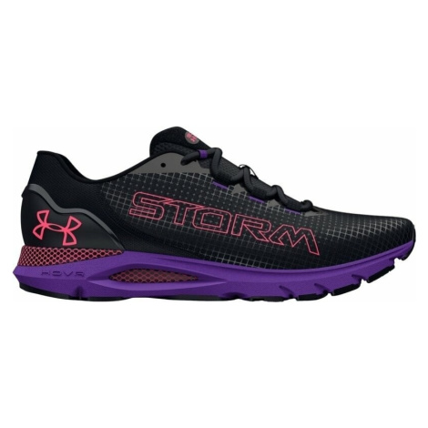 Under Armour Men's UA HOVR Sonic 6 Storm Running Shoes Black/Metro Purple/Black 42 Silniční běže