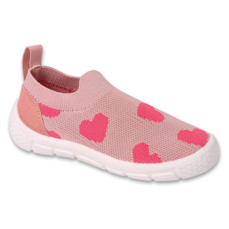 BEFADO 102X018 dívčí obuv HONEY růžová srdíčka 102X018_30