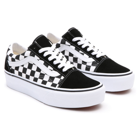 Vans Old Skool Platform Checkerboard Dámské boty EU VN0A3B3UHRK1