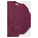 Dětský svetr s příměsí vlny Mayoral fialová barva, hřejivý