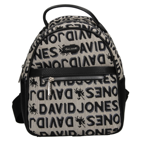 Módní dámský batoh David Jones Jonesa - černá