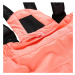 Alpine Pro Felero Dětské lyžařské kalhoty s Ptx membránou KPAB321 neon salmon