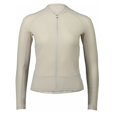 POC Essential Road Women's LS Jersey Light Sandstone Beige