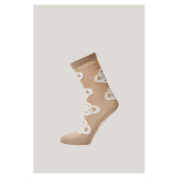 PONOŽKY GANT MONOGRAM SOCKS DRY SAND