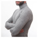 SENSOR MERINO BOLD pánské triko dl.rukáv roll neck cool gray