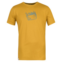 Hannah Ravi Pánské bavlněné tričko 10029118HHX honey