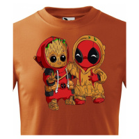 Dětské tričko Deadpool a Groot - super dárek