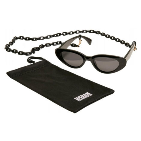 Sunglasses Puerto Rico With Chain - black Urban Classics