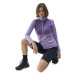 Dámská turistická mikina se zipem 4F SWEATSHIRT FNK-4FWSS24TFSWF316-52S-LIGHT VIOLET