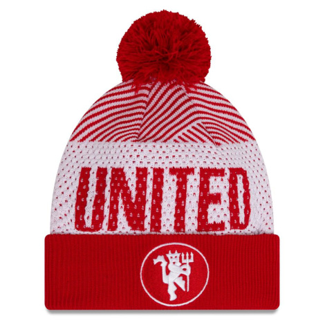 Manchester United dětská zimní čepice Engineered Cuff Red New Era