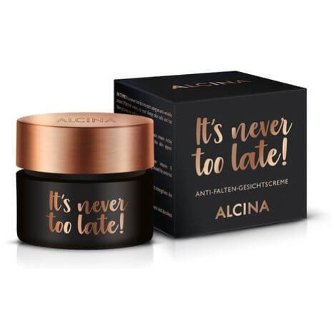 Alcina Denní pleťový krém It´s never too late! (Anti-Wrinkle Face Cream) 50 ml