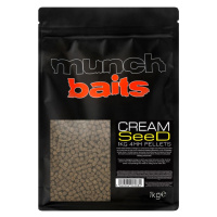 Munch baits pelety cream seed pellet - 1 kg 4 mm