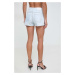 Džínové šortky Pinko dámské, hladké, high waist, 102902.A1JN