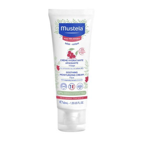 Mustela Dětský zklidňující hydratační krém na obličej (Soothing Moisturizing Cream) 40 ml