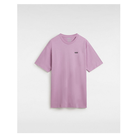 VANS Left Chest Logo T-shirt Women Purple, Size