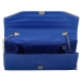 Luxusní společenská kabelka Gisella, modrá