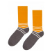 More Two-Colors 078-172 hořčičné Dámské ponožky