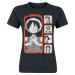 One Piece Luffy - Emotions Dámské tričko černá