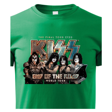 Dětské tričko s potiskem Kiss - parádní tričko s potiskem metalové skupiny Kiss BezvaTriko