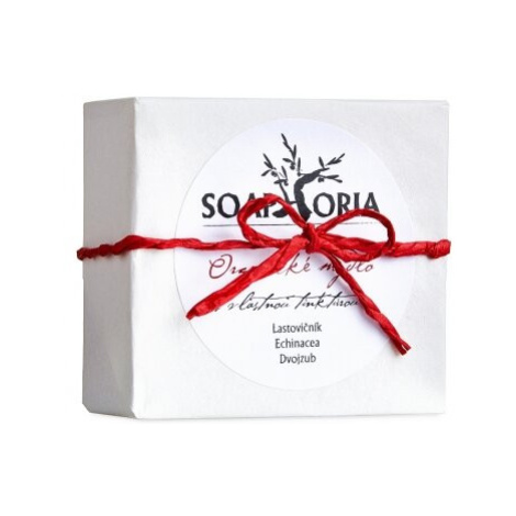 Soaphoria - Organické mýdlo na lupénku, ekzém a problematickou pokožku s vlastní tinkturou, 150 