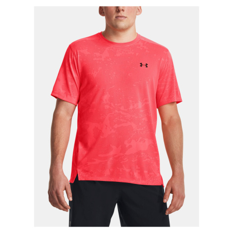 Under Armour Tričko UA Tech Vent Jacquard SS-RED - Pánské